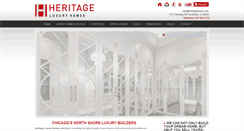 Desktop Screenshot of heritageluxury.com