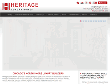 Tablet Screenshot of heritageluxury.com